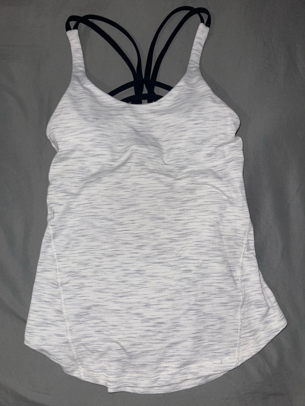 lululemon athletica Tank with Black Double-Strap Back